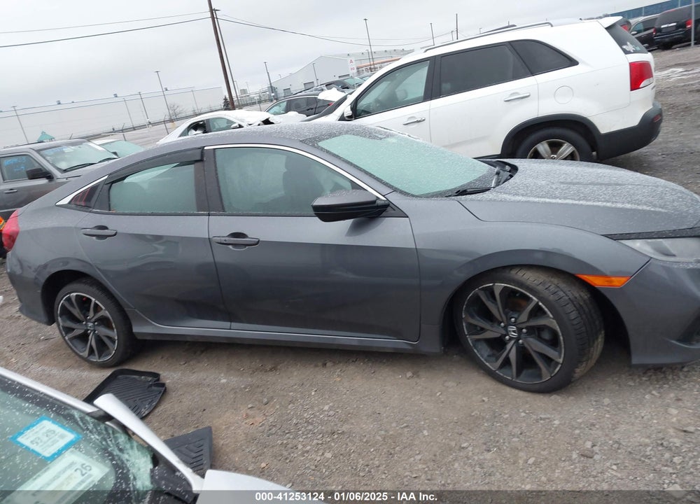 2019 HONDA CIVIC VIN: 2HGFC2F80KH588640