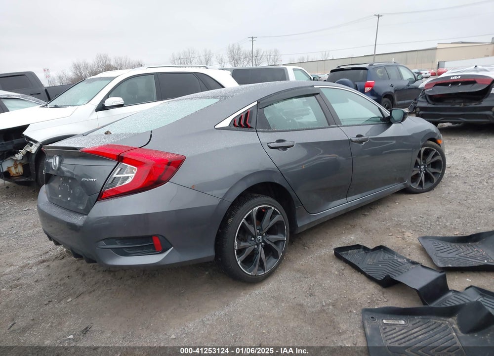 2019 HONDA CIVIC VIN: 2HGFC2F80KH588640