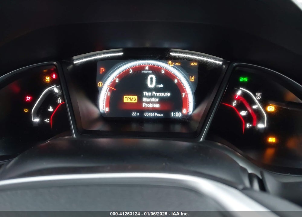 2019 HONDA CIVIC VIN: 2HGFC2F80KH588640