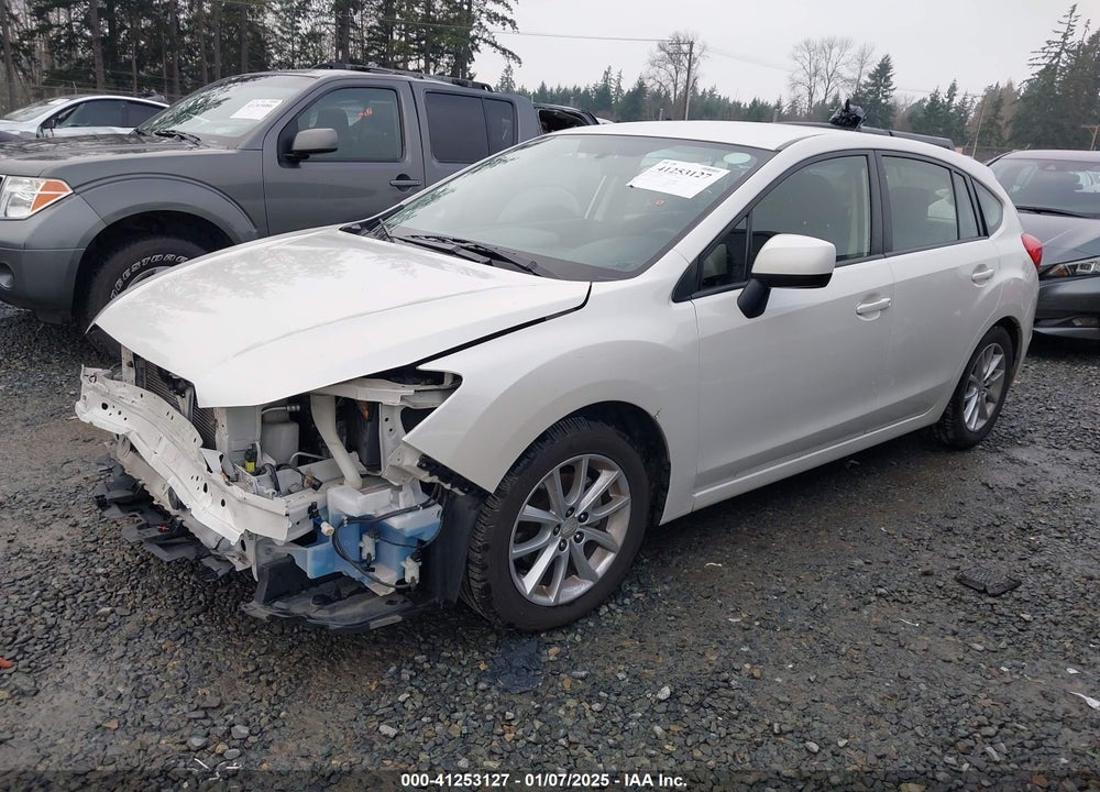 2014 SUBARU IMPREZA 2.0I PREMIUM VIN: JF1GPAC67E8249569