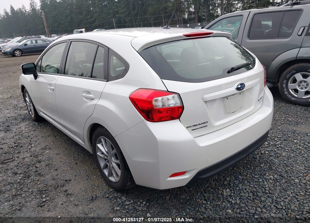 2014 SUBARU IMPREZA 2.0I PREMIUM VIN: JF1GPAC67E8249569