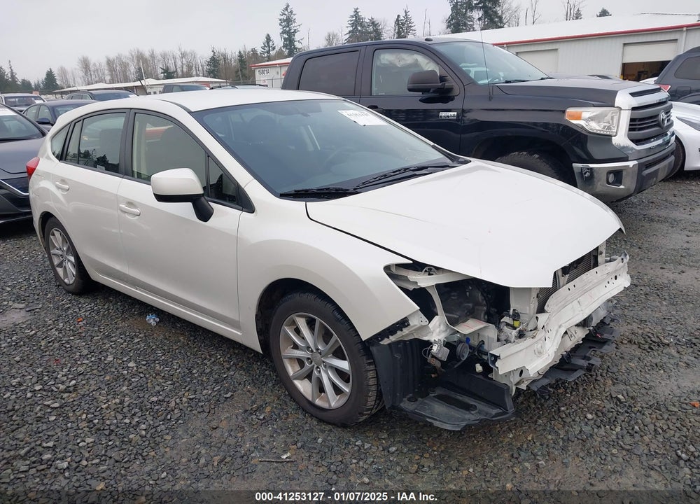 2014 SUBARU IMPREZA 2.0I PREMIUM VIN: JF1GPAC67E8249569