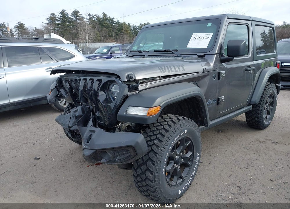 2021 JEEP WRANGLER WILLYS 4X4 VIN: 1C4GJXAN4MW728521