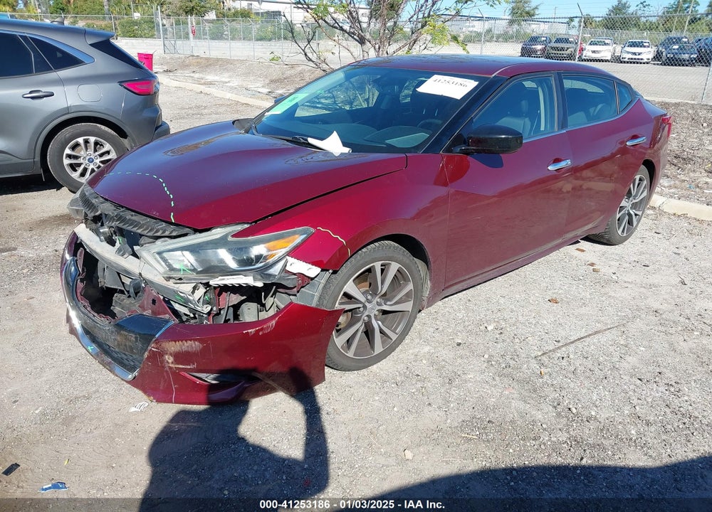2017 NISSAN MAXIMA VIN: 1N4AA6AP4HC374188