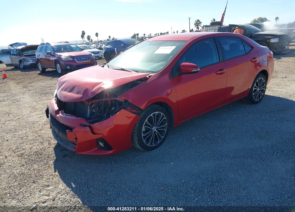 2016 TOYOTA COROLLA VIN: 5YFBURHE5GP424923