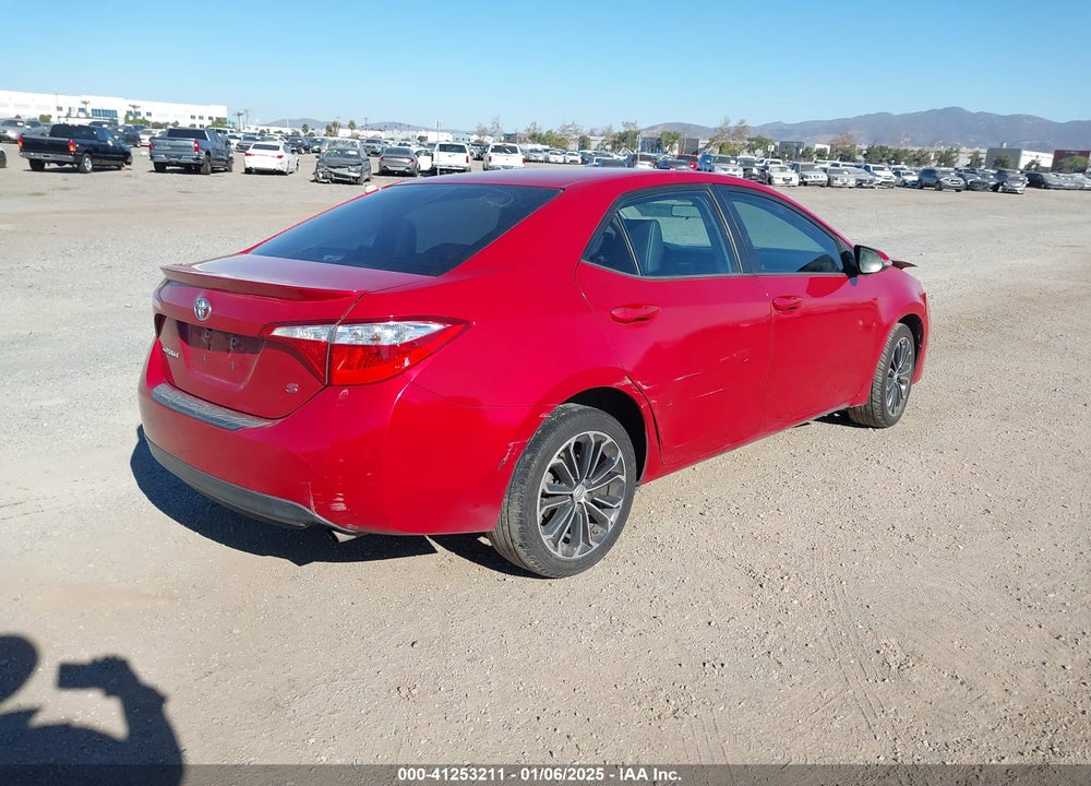 2016 TOYOTA COROLLA VIN: 5YFBURHE5GP424923