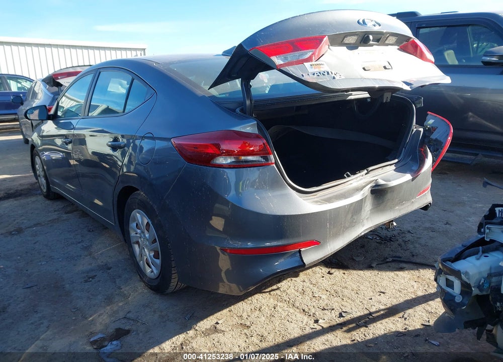 2018 HYUNDAI ELANTRA VIN: 5NPD74LF1JH393256