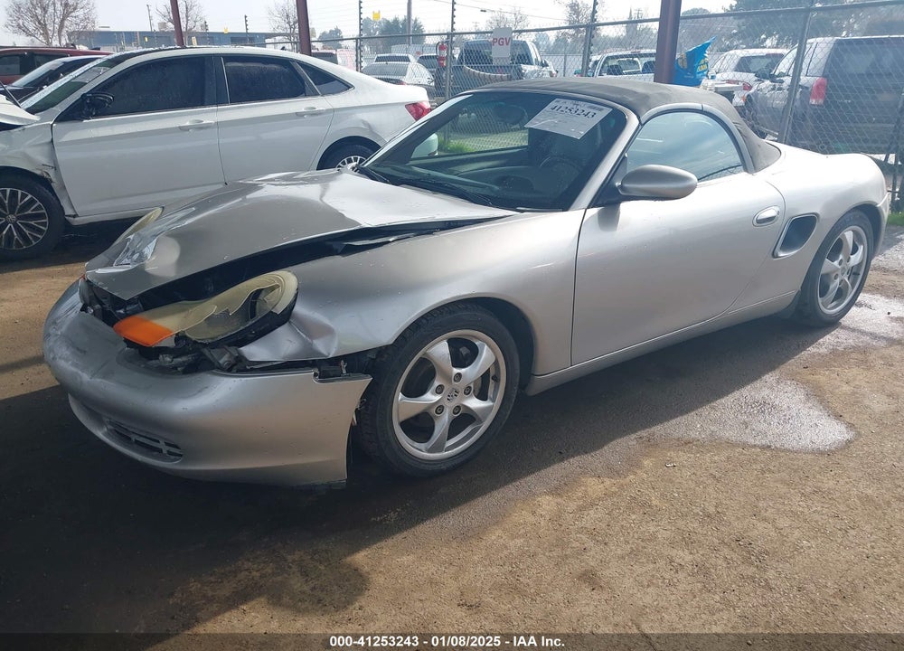 2002 PORSCHE BOXSTER VIN: WP0CA29842U623941