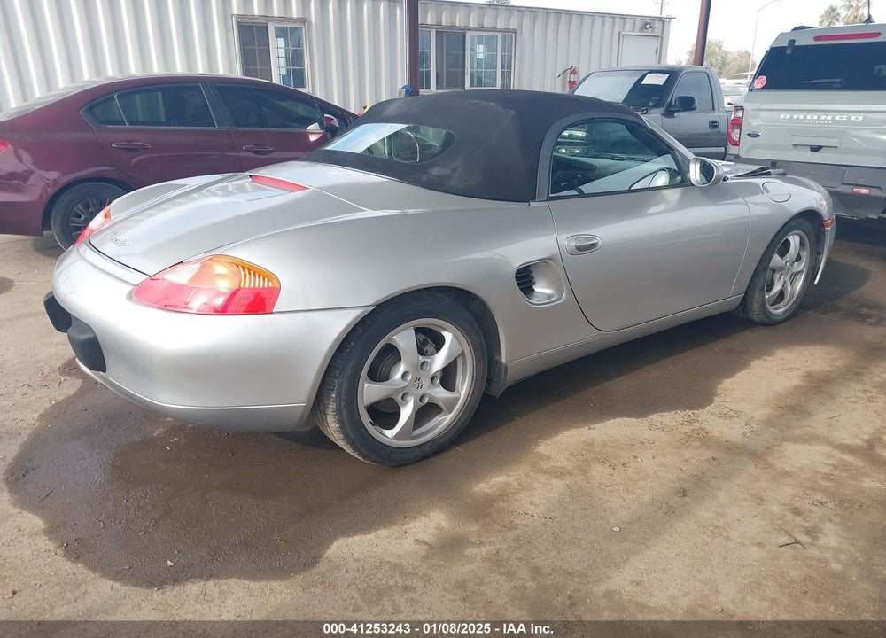 2002 PORSCHE BOXSTER VIN: WP0CA29842U623941