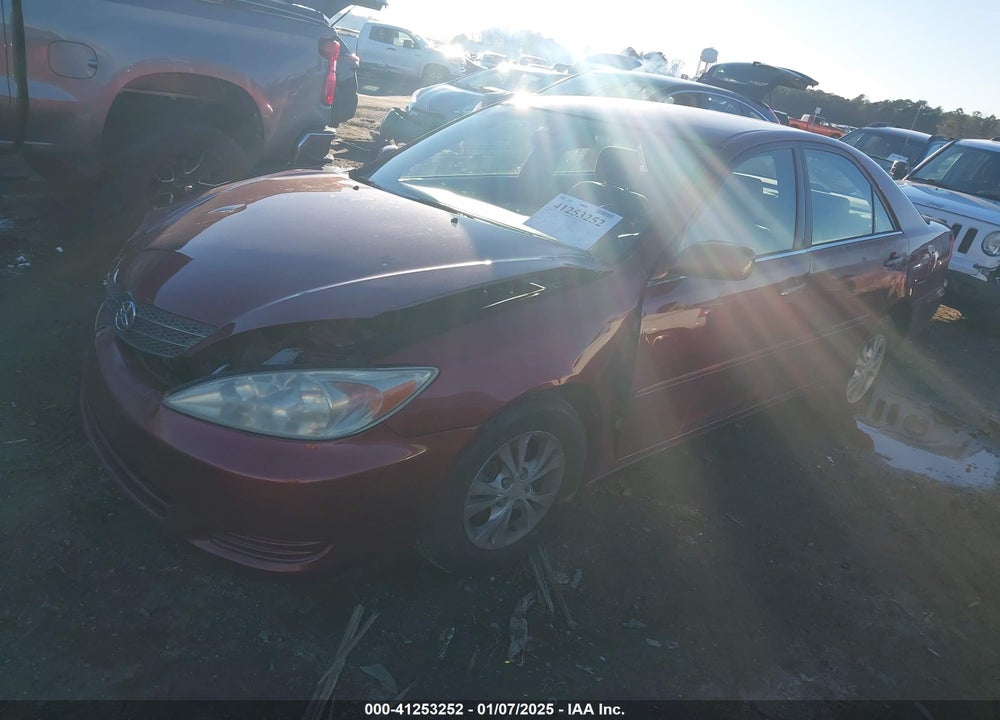 2004 TOYOTA CAMRY LE V6 VIN: 4T1BF32K94U063857