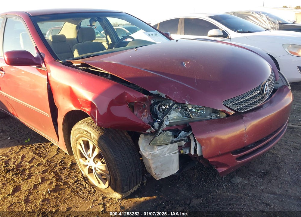 2004 TOYOTA CAMRY LE V6 VIN: 4T1BF32K94U063857