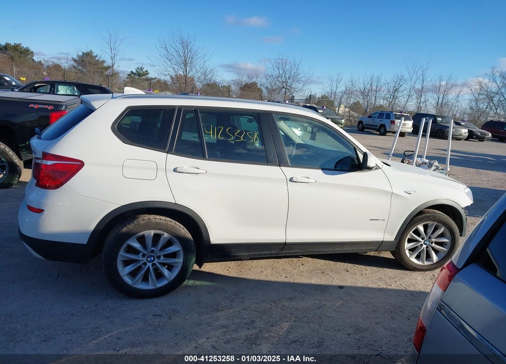 2015 BMW X3 XDRIVE28I VIN: 5UXWX9C57F0D59129