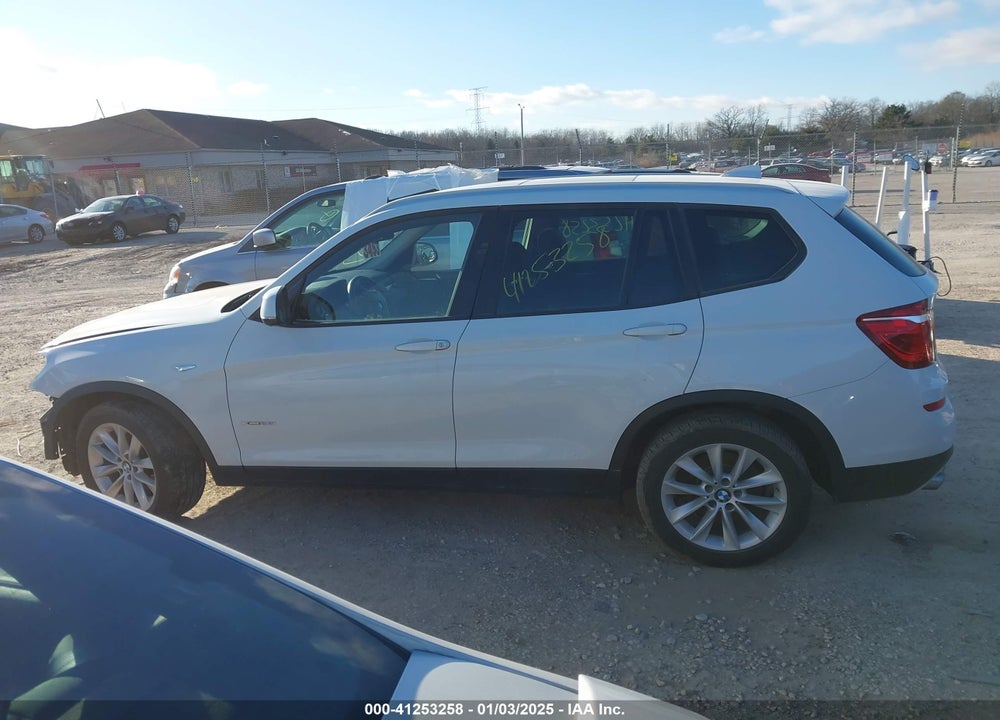 2015 BMW X3 XDRIVE28I VIN: 5UXWX9C57F0D59129