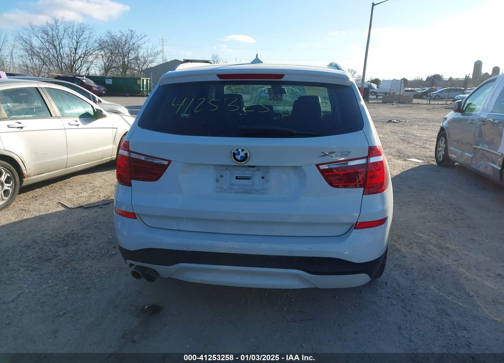 2015 BMW X3 XDRIVE28I VIN: 5UXWX9C57F0D59129