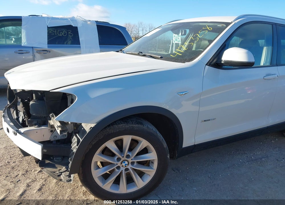 2015 BMW X3 XDRIVE28I VIN: 5UXWX9C57F0D59129