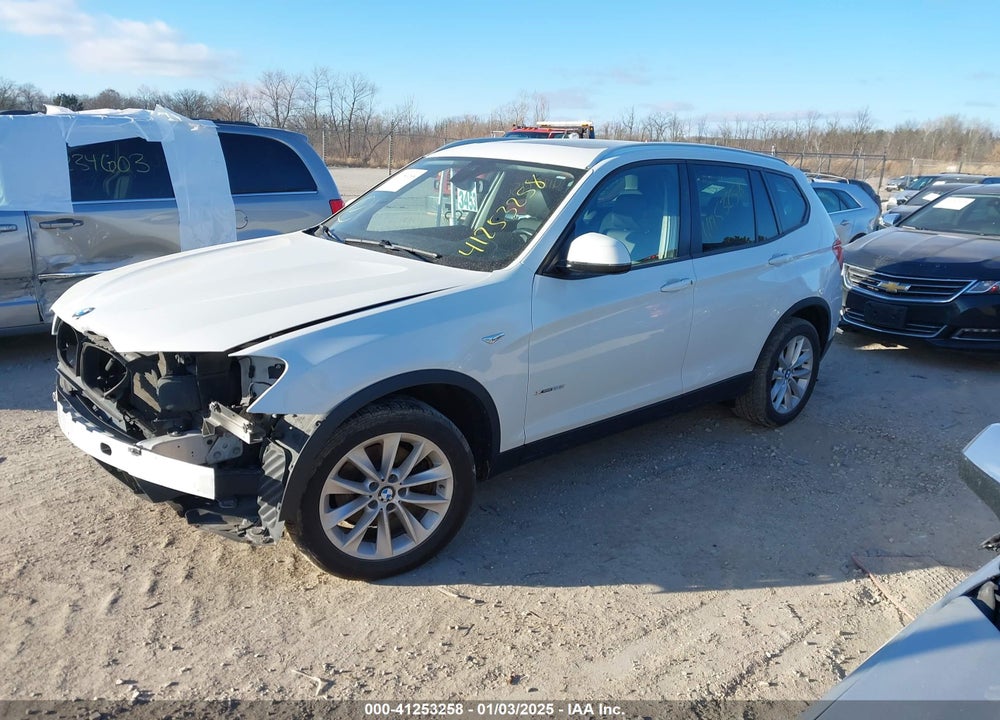 2015 BMW X3 XDRIVE28I VIN: 5UXWX9C57F0D59129