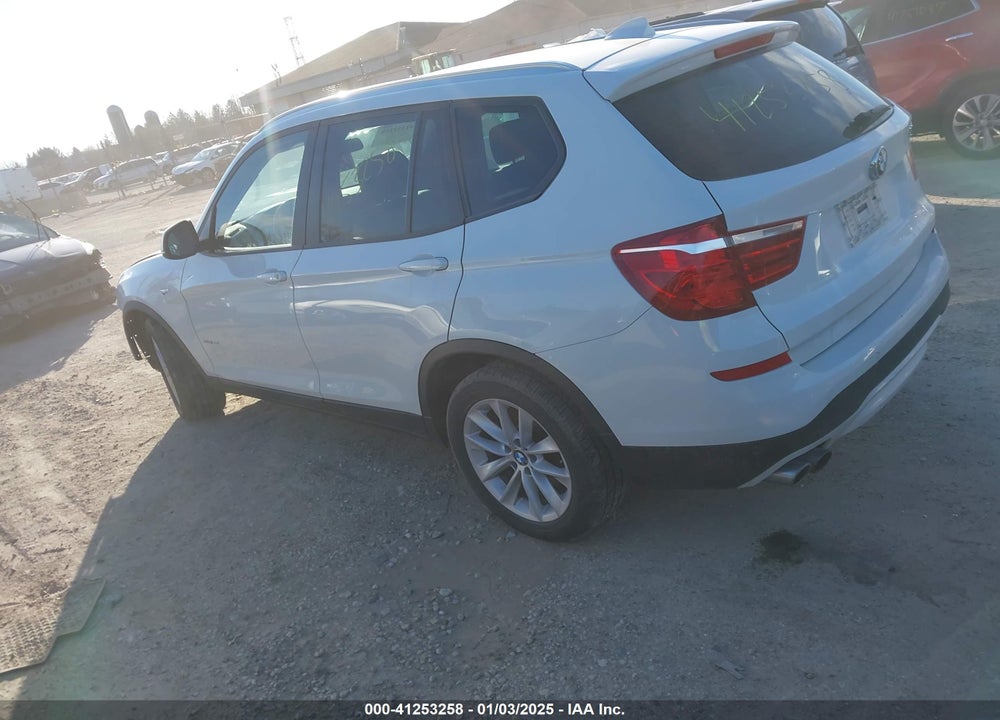 2015 BMW X3 XDRIVE28I VIN: 5UXWX9C57F0D59129