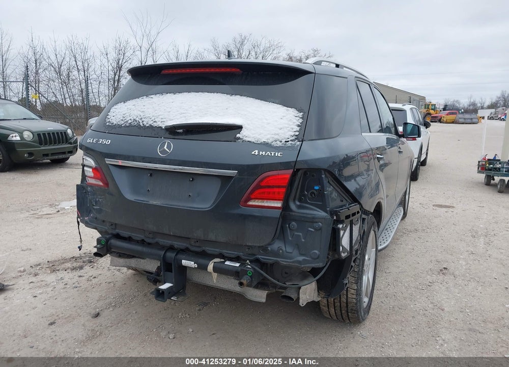 2016 MERCEDES-BENZ GLE 350 4MATIC VIN: 4JGDA5HBXGA693077
