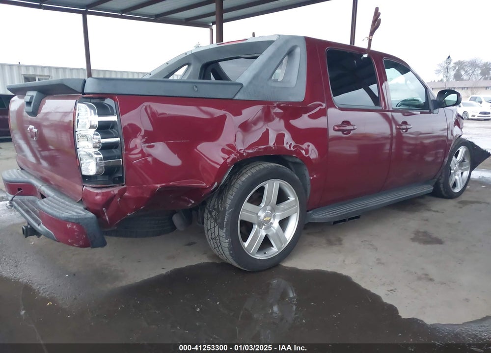 2007 CHEVROLET AVALANCHE 1500 LT VIN: 3GNEC12JX7G156908