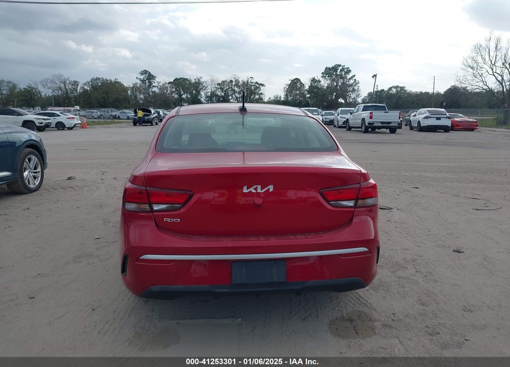 2022 KIA RIO S VIN: 3KPA24AD9NE433581