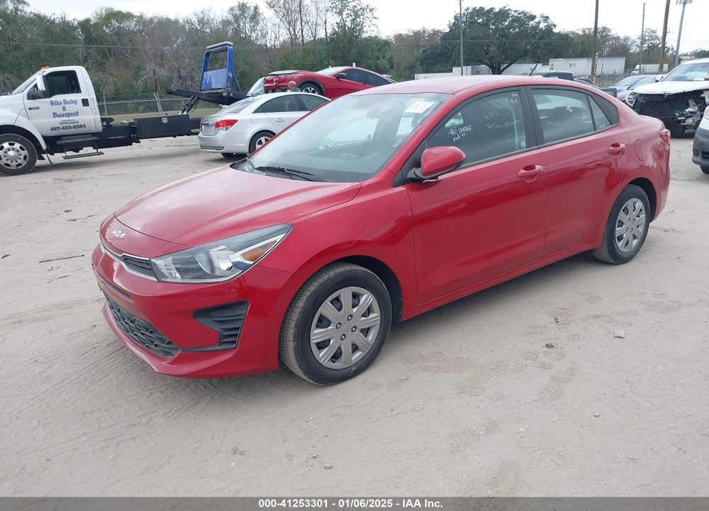 2022 KIA RIO S VIN: 3KPA24AD9NE433581