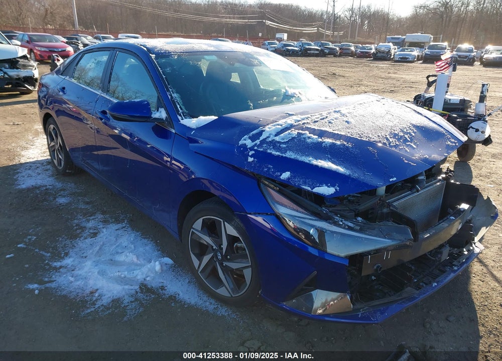 2021 HYUNDAI ELANTRA VIN: KMHLP4AG8MU069606