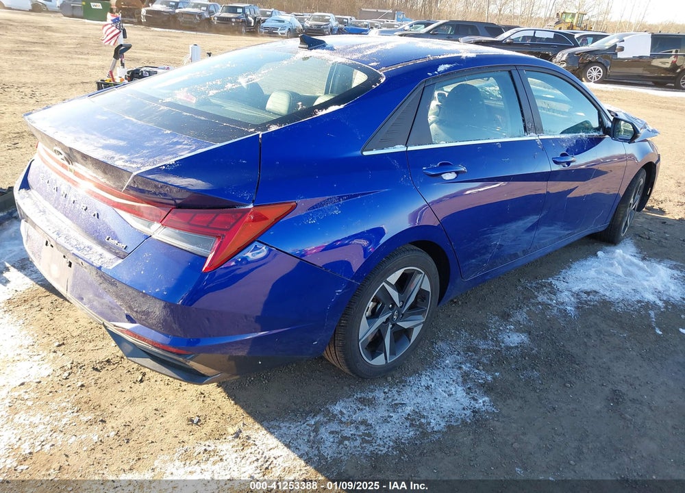 2021 HYUNDAI ELANTRA VIN: KMHLP4AG8MU069606