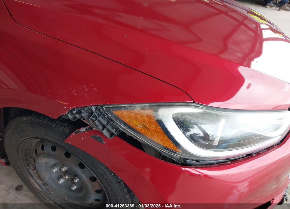 2017 HYUNDAI ELANTRA SE VIN: KMHD84LF6HU417687