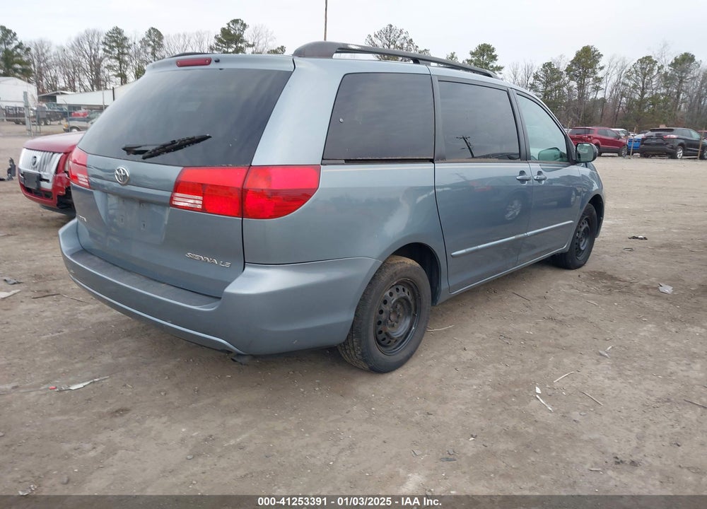 2004 TOYOTA SIENNA LE VIN: 5TDZA23C24S117569