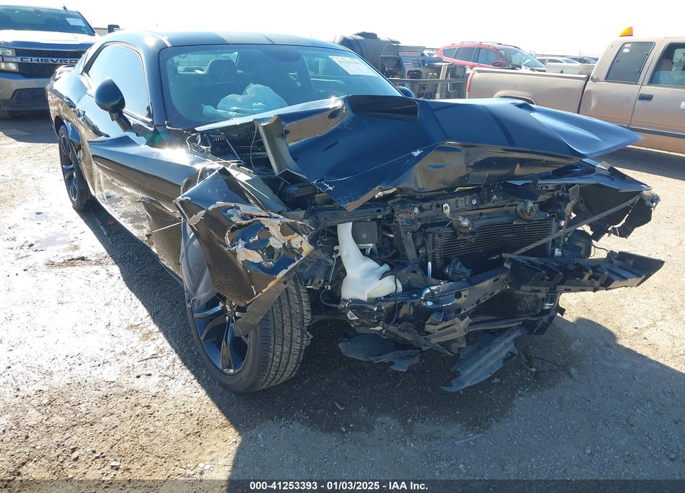 2017 DODGE CHALLENGER SXT VIN: 2C3CDZAG3HH613906
