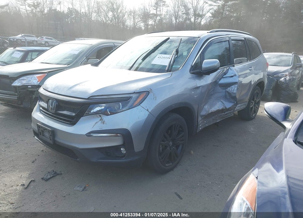 2021 HONDA PILOT VIN: 5FNYF6H29MB022130