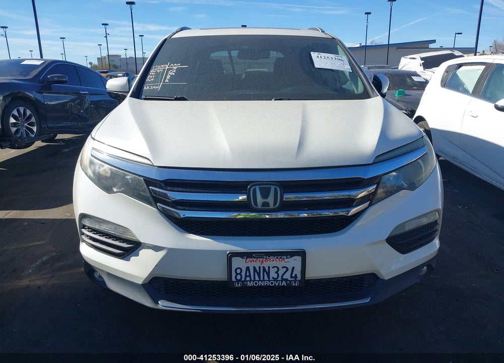 2017 HONDA PILOT ELITE VIN: 5FNYF6H04HB032553
