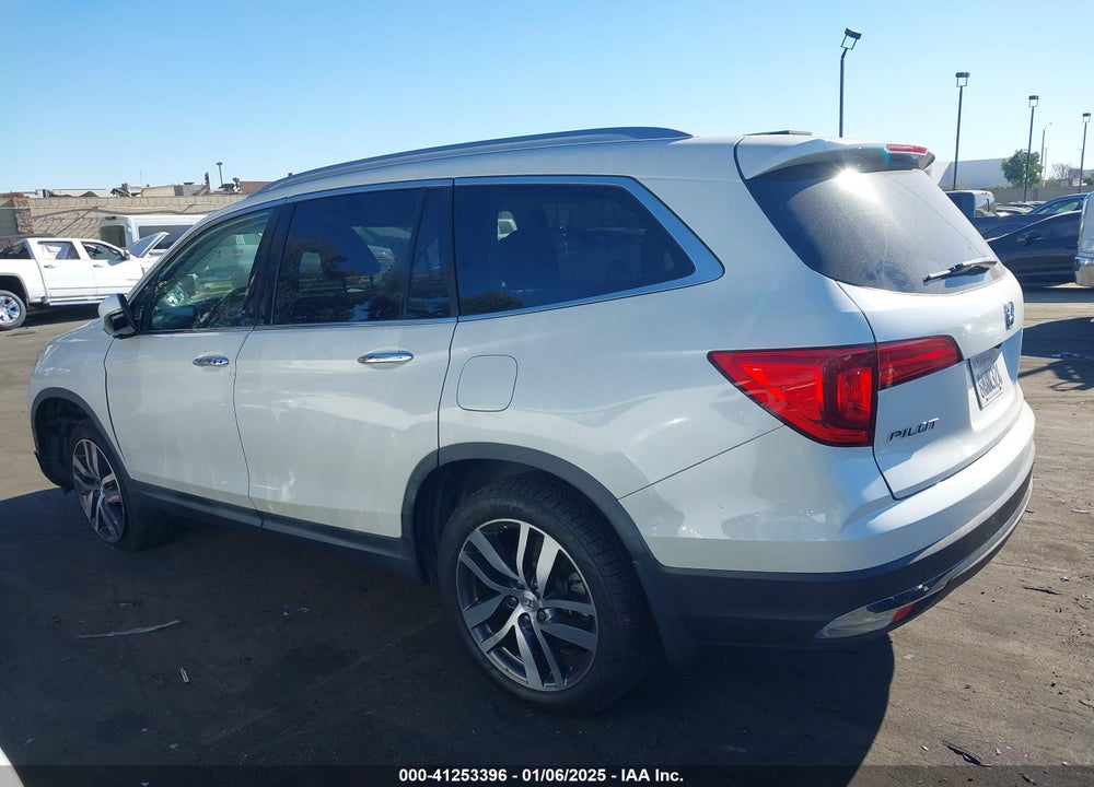 2017 HONDA PILOT ELITE VIN: 5FNYF6H04HB032553