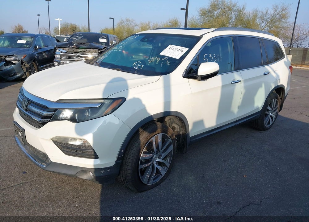 2017 HONDA PILOT ELITE VIN: 5FNYF6H04HB032553