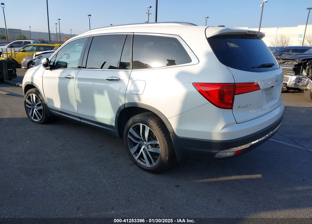 2017 HONDA PILOT ELITE VIN: 5FNYF6H04HB032553