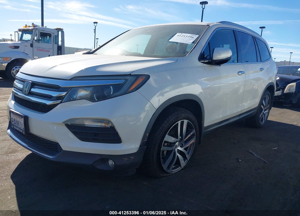 2017 HONDA PILOT ELITE VIN: 5FNYF6H04HB032553
