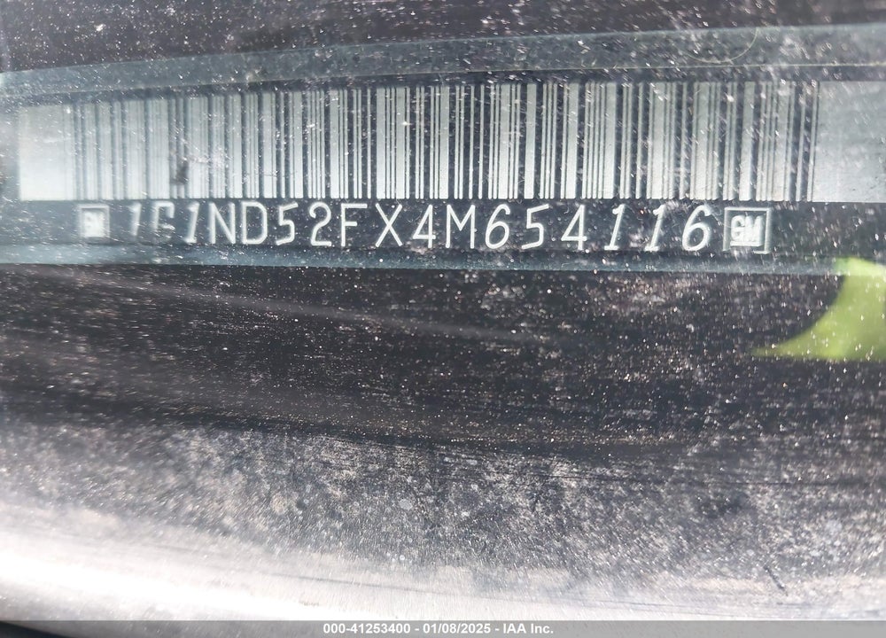 2004 CHEVROLET CLASSIC VIN: 1G1ND52FX4M654116