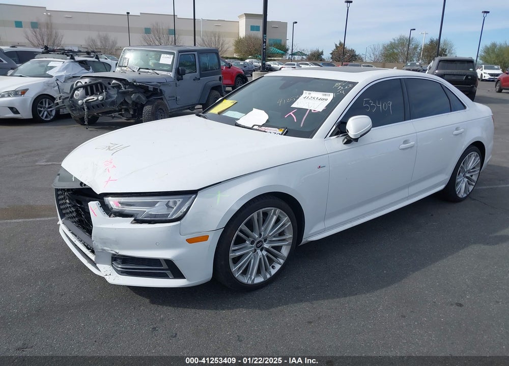 2018 AUDI A4 2.0T PREMIUM/2.0T TECH PREMIUM VIN: WAUENAF43JA127597