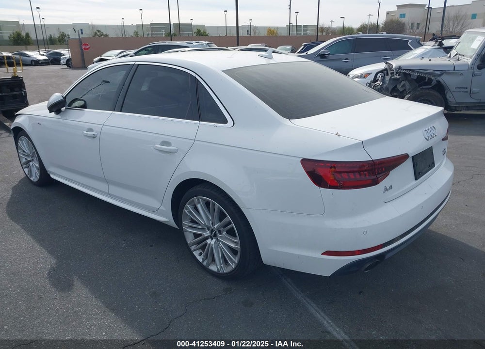 2018 AUDI A4 2.0T PREMIUM/2.0T TECH PREMIUM VIN: WAUENAF43JA127597
