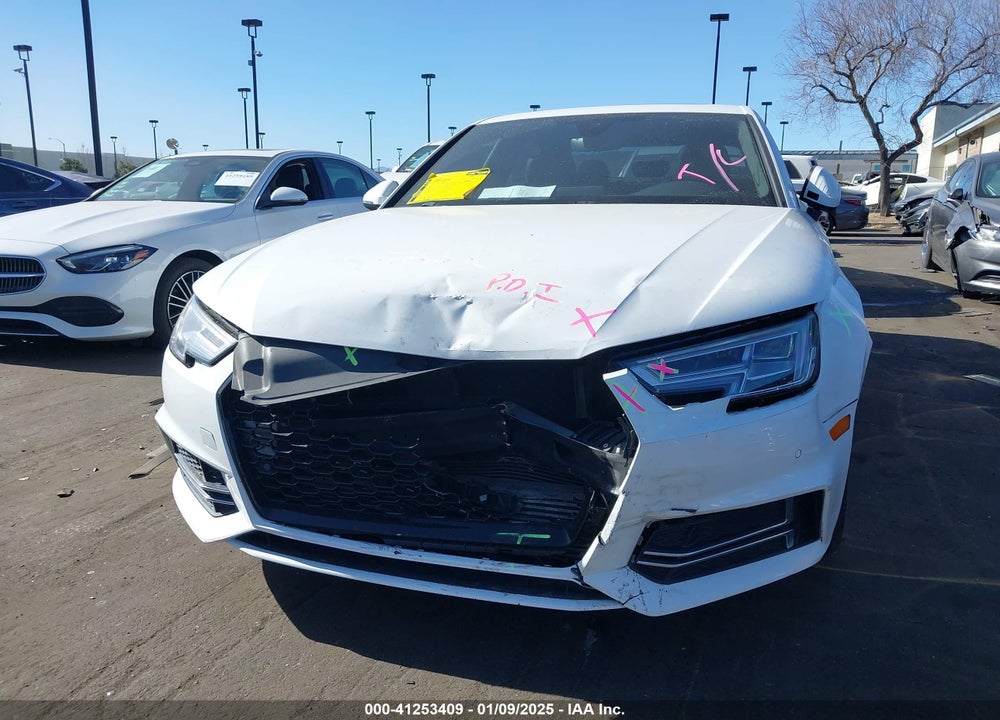 2018 AUDI A4 2.0T PREMIUM/2.0T TECH PREMIUM VIN: WAUENAF43JA127597