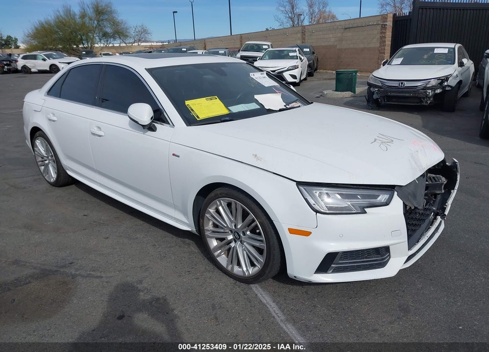 2018 AUDI A4 2.0T PREMIUM/2.0T TECH PREMIUM VIN: WAUENAF43JA127597