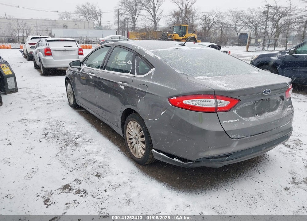 2013 FORD FUSION HYBRID SE VIN: 3FA6P0LU0DR217659