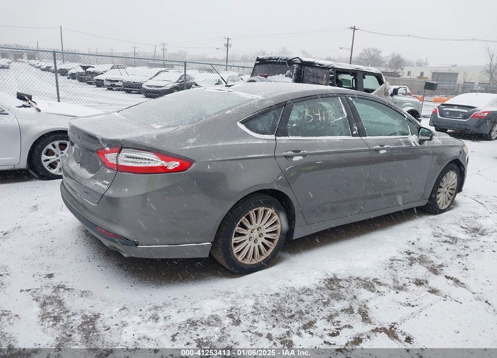 2013 FORD FUSION HYBRID SE VIN: 3FA6P0LU0DR217659