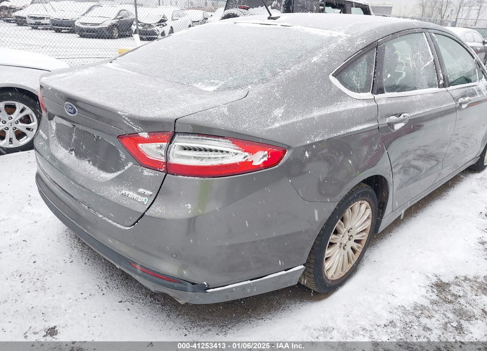 2013 FORD FUSION HYBRID SE VIN: 3FA6P0LU0DR217659