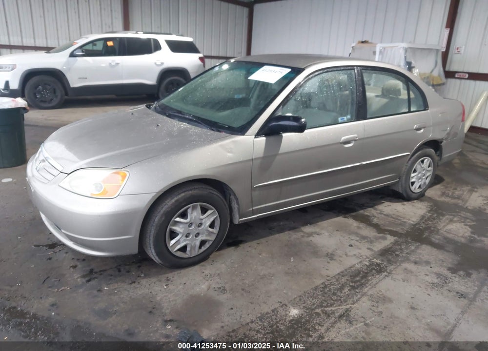 2003 HONDA CIVIC LX VIN: 2HGES16503H592638