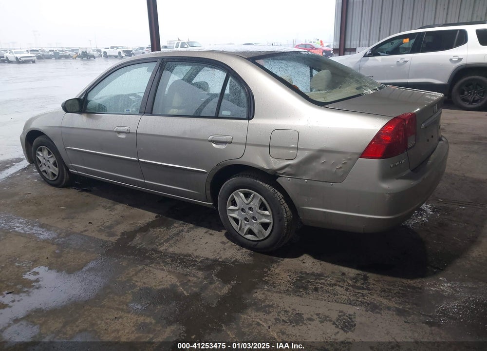 2003 HONDA CIVIC LX VIN: 2HGES16503H592638