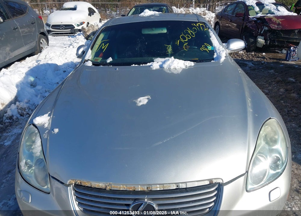 2002 LEXUS SC 430 VIN: JTHFN48Y720016209