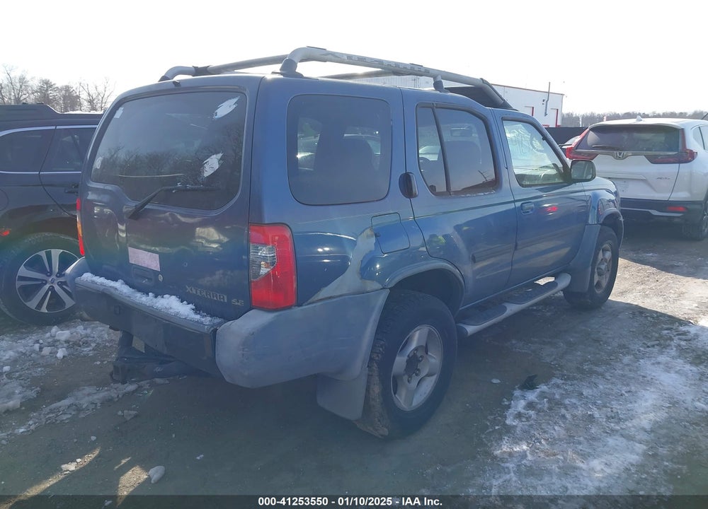 2001 NISSAN XTERRA VIN: 5N1ED28T21C513668