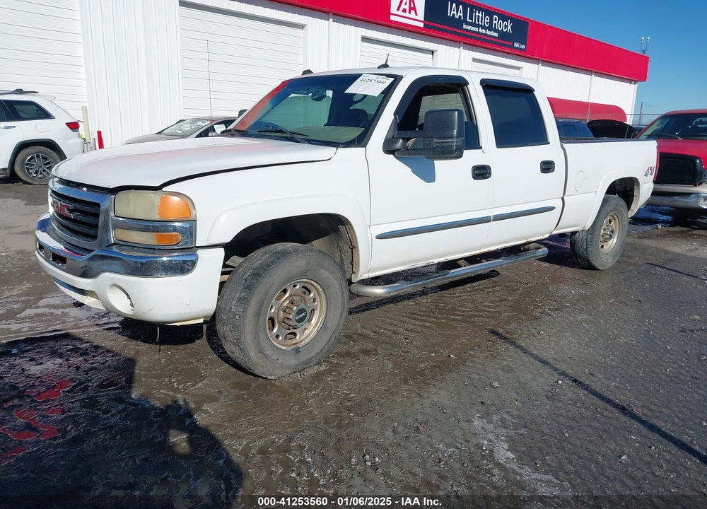 2005 GMC SIERRA 1500HD SLE VIN: 1GTGK13U05F811217