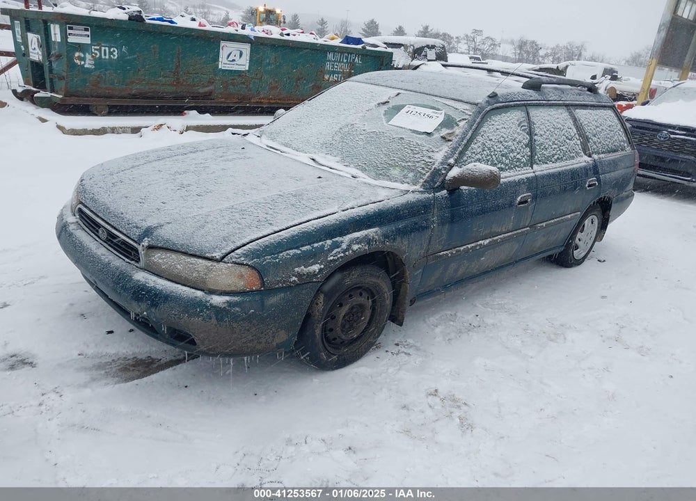 1996 SUBARU LEGACY L VIN: 4S3BK4354T7303506